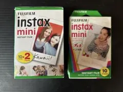instax mini インスタックスミニ　フィルム　チェキ　FUJIFILM