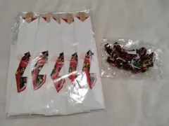 割り箸＆和風花柄箸置き5本セット