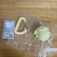 ポムポムプリン フロッキーマスコット カラビナ付き