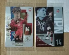 バレーボール　男子日本代表ver　ツインウエハース2026　石川祐希N、R