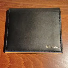 [美品] Paul Smith ブラック 二つ折り財布