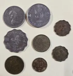 レアな香港10セント硬貨 6枚セット レアな香港10セント硬貨 6枚セット レアな香港10セント硬貨 6