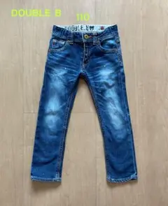 DOUBLE B MIKIHOUSE デニム 110サイズ