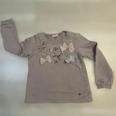 any FAM リボンモチーフ トレーナー 130