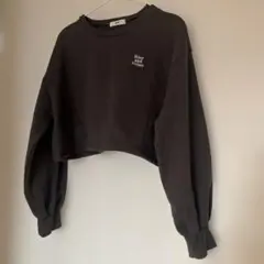 レディース　WEGO ウィゴー　クロップドスウェット　フリーサイズ　美品