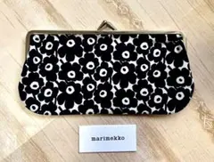 ▲新品未使用▼マリメッコ　marimekko がま口　ポーチ　人気完売品