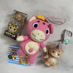 怪獣ブースカ ソフビ ボールチェーンマスコット 全6種フルコンプセット