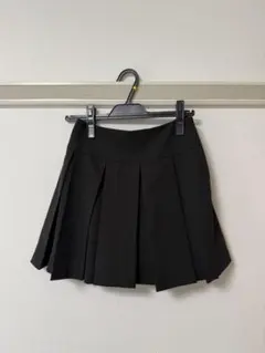 Heather プリーツスカート ブラック M