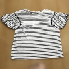 COLZA ボーダー フリル袖 カットソー Mサイズ