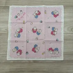 【平成レトロ】サンリオ キキララ ハンカチ 1992年 新品未使用 当時もの