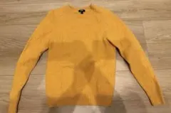 UNIQLOマスタード ニットセーター S