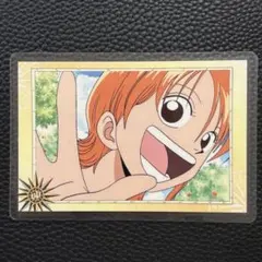 ワンピース ラミネートカード ナミ movic コレクション No.006 ONE PIECE ワンピース ナミ ラミネートカード ラミカ アニメ 東映