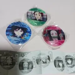 鬼滅の刃　グリッターホログラムキーホルダー vol.1 炭治郎　禰豆子　冨岡義勇