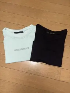 Heather 半袖Tシャツ 2枚セット CONCENTRATE