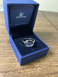 Swarovski クリスタルリング 証明書付き