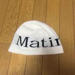Martinkim ビーニー 白