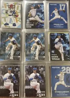 プロ野球チップス2025 日本ハム 18枚 まとめ売り サイン入り