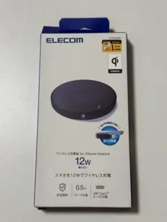 (20) ELECOM 12W ワイヤレス充電器 W-QA26NV