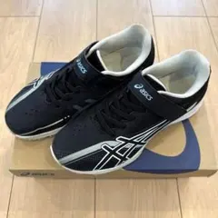 アシックス　レーザービーム 22.5cm 黒 スニーカー SK-MG-G 箱付き