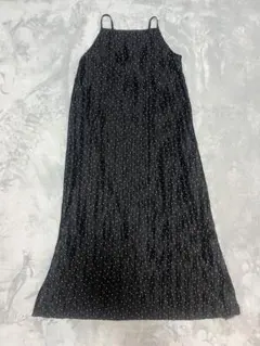 coca ドット柄キャミワンピース free size