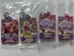 アイカツ だれでもアクリルチャーム 紅林珠璃 4点まとめ売り