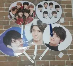 未開封　Aぇ!group　ジャンボうちわ　５枚セット