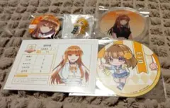 カラフルピーチ からぴち えと 缶バッジ コースター ブロマイド キーホルダー