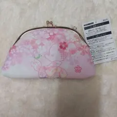 ディズニー 桜柄 がま口ポーチ ミニー　デイジーのサムネイル