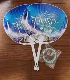 ミセスグリーンアップル　フィヨルド　入場特典　うちわ　ラバーバンド