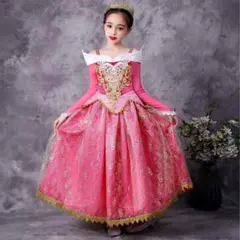 Disney オーロラ姫 コスチューム ドレス プリンセス F1440