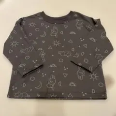 Disney baby グレー Tシャツ　95cm ぷーさん　ロンT 長袖