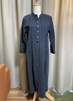 ◆再値下げ◆美品　NATIC/HUMAN WOMAN コットンチノワンピース