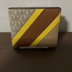 ☆開店セール☆ 新品未使用 美品 マイケルコース レザー モノグラム 折り財布③
