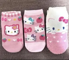 Eキティ　サンリオ　キャラクター　15〜20cm 靴下　ソックス　お得　キッズ