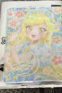 ひみつのアイプリ　映画 入場者特典 第1弾 みつき　アイプリカード サイン