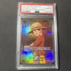 CGC10 pristine ワンピースカード ルフィ 25周年 PSA10 超 - メルカリ