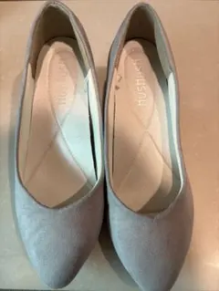 パンプス　グレー　中ヒールのサムネイル