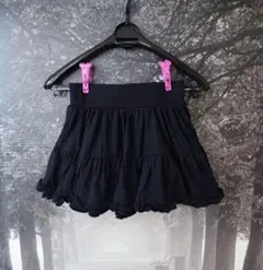 RAYALICE レイアリス 新品 ミニスカート 子供 キッズ 120cm 黒のサムネイル