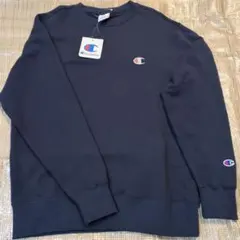再々値下げ　新品　Champion トレーナー　ネイビー系　М　ロゴ　刺繍