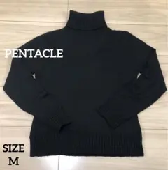 【PENTACLE】レディースタートルネックセーター ブラックM