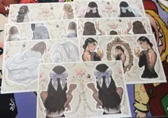 韓国作家様 人物ステッカー