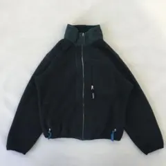 USA製「L」パタゴニア★ジップアップフリース/90’ｓ/ダークグリーン