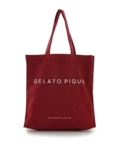 ジェラートピケ gelato pique ホビートートバッグ レッドのサムネイル