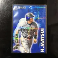 プロ野球チップス 2003 松井秀喜 タイトルホルダー