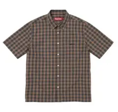 Supreme Mini Plaid S/S Shirt Navy Sサイズのサムネイル
