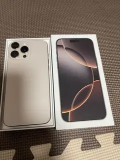 美品 iPhone 16promax 256gb バッテリー100%