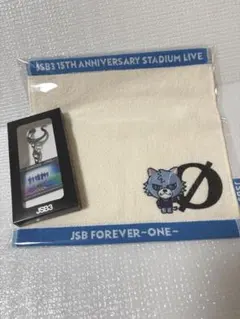 三代⽬ JSB 15THライブ　OMI タオル&キーホルダーセット