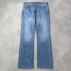 リーバイス527 Levis W34 フレア ブーツ 青 古着 ヒゲ 21580 - メルカリ