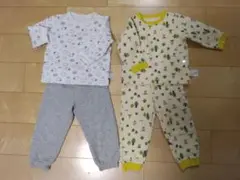 UNIQLO キルト パジャマ 100cm 2セット