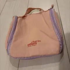 3COINS 旅する日 AMENITY POUCH アメニティポーチ ピンク